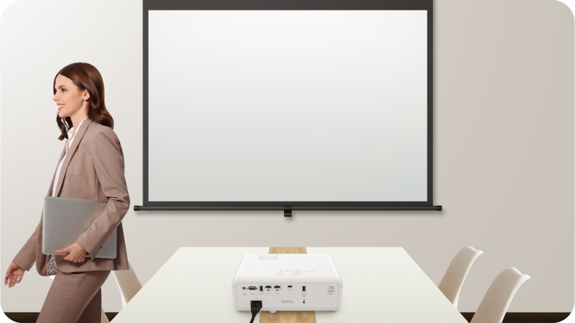 BenQ LH650 | 4000lms 1080p Lazer Toplantı Odası Projektörü 12 20 dakika sonra otomatik kapanma