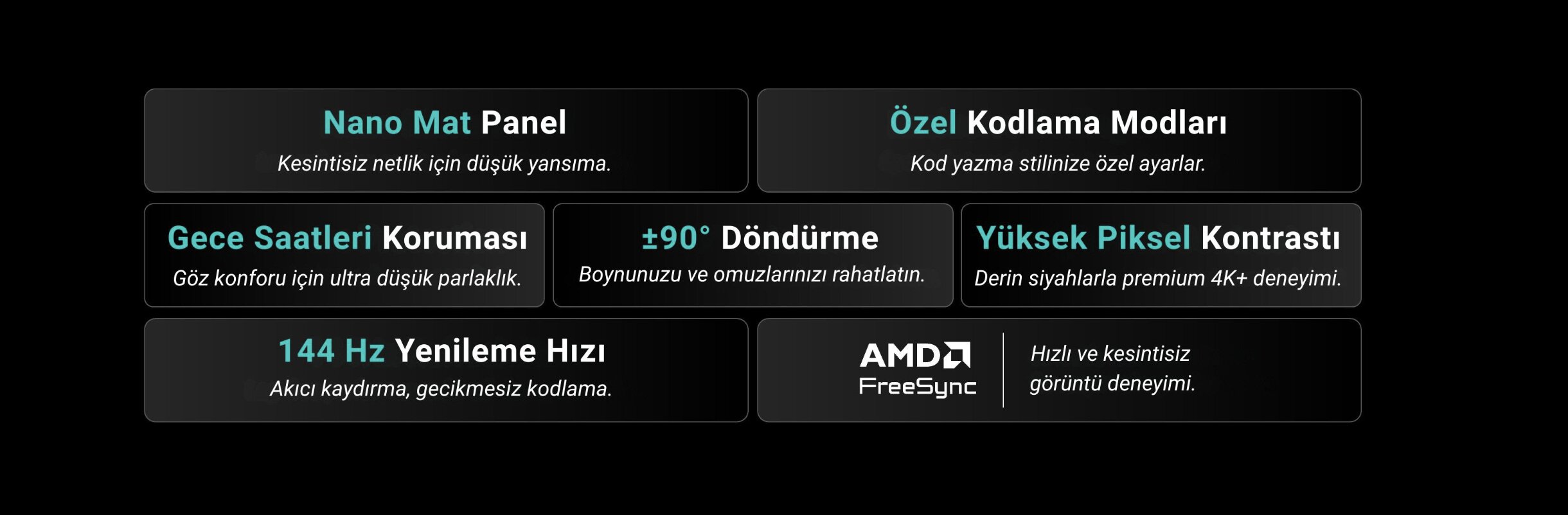 BenQ RD270Q|27” 2K 144Hz BenQ Programlama Monitörü 2 BenQ RD270Q urun ozelligi 2